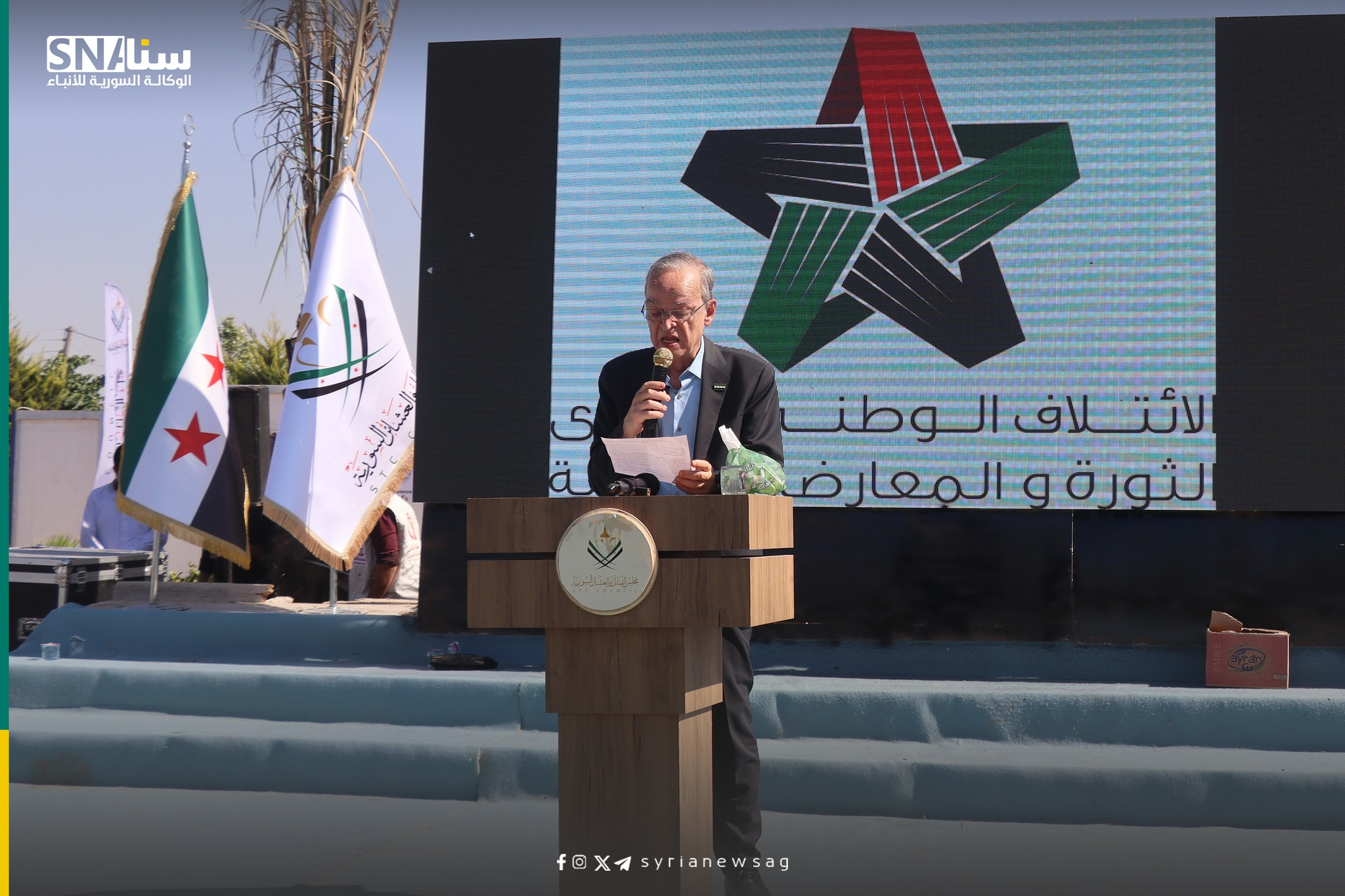 البحرة يشارك في المؤتمر العام الخامس لمجلس القبائل والعشائر السورية